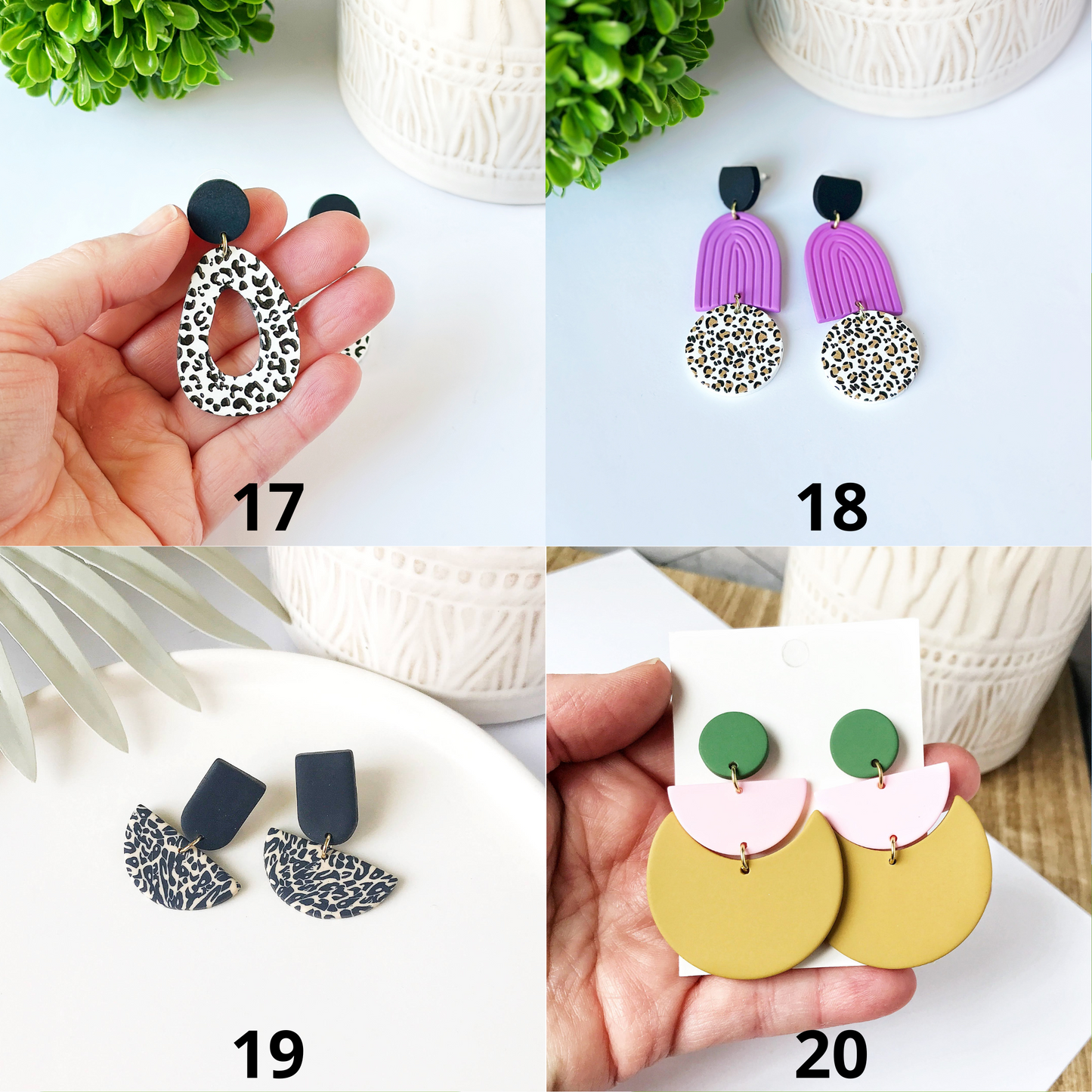 Neutral Earring Favorites - Trendy, Lightweight, & Versatile Styles in Neutral Colors