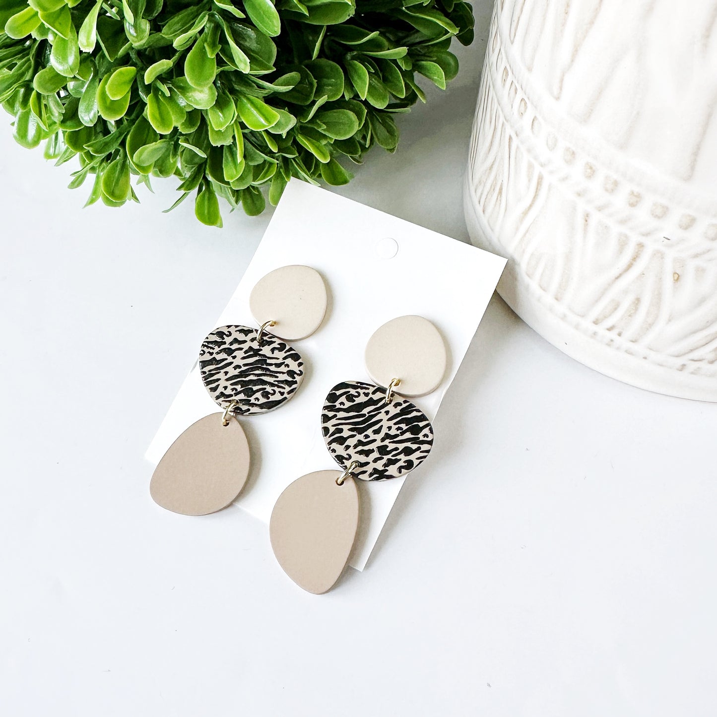 Neutral Earring Favorites - Trendy, Lightweight, & Versatile Styles in Neutral Colors
