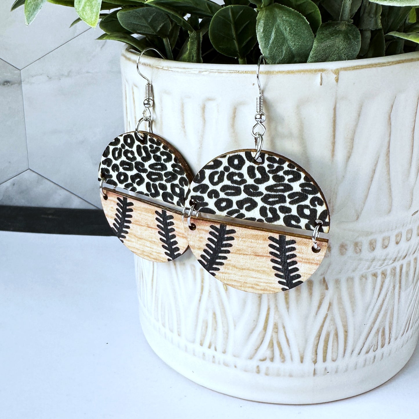 Stylish Lightweight Wood and Cork Earrings – Trendy, Eco-Friendly & Versatile