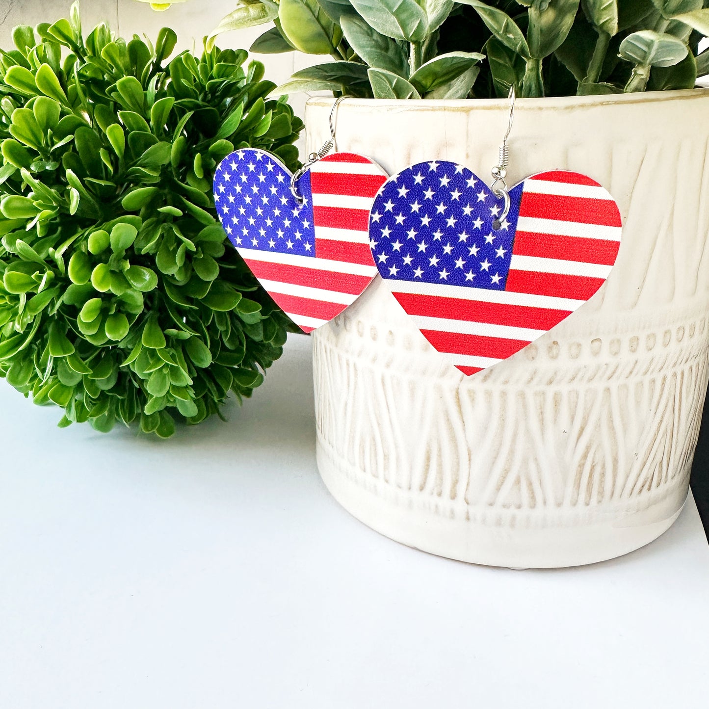 Patriotic 4th of July Earrings