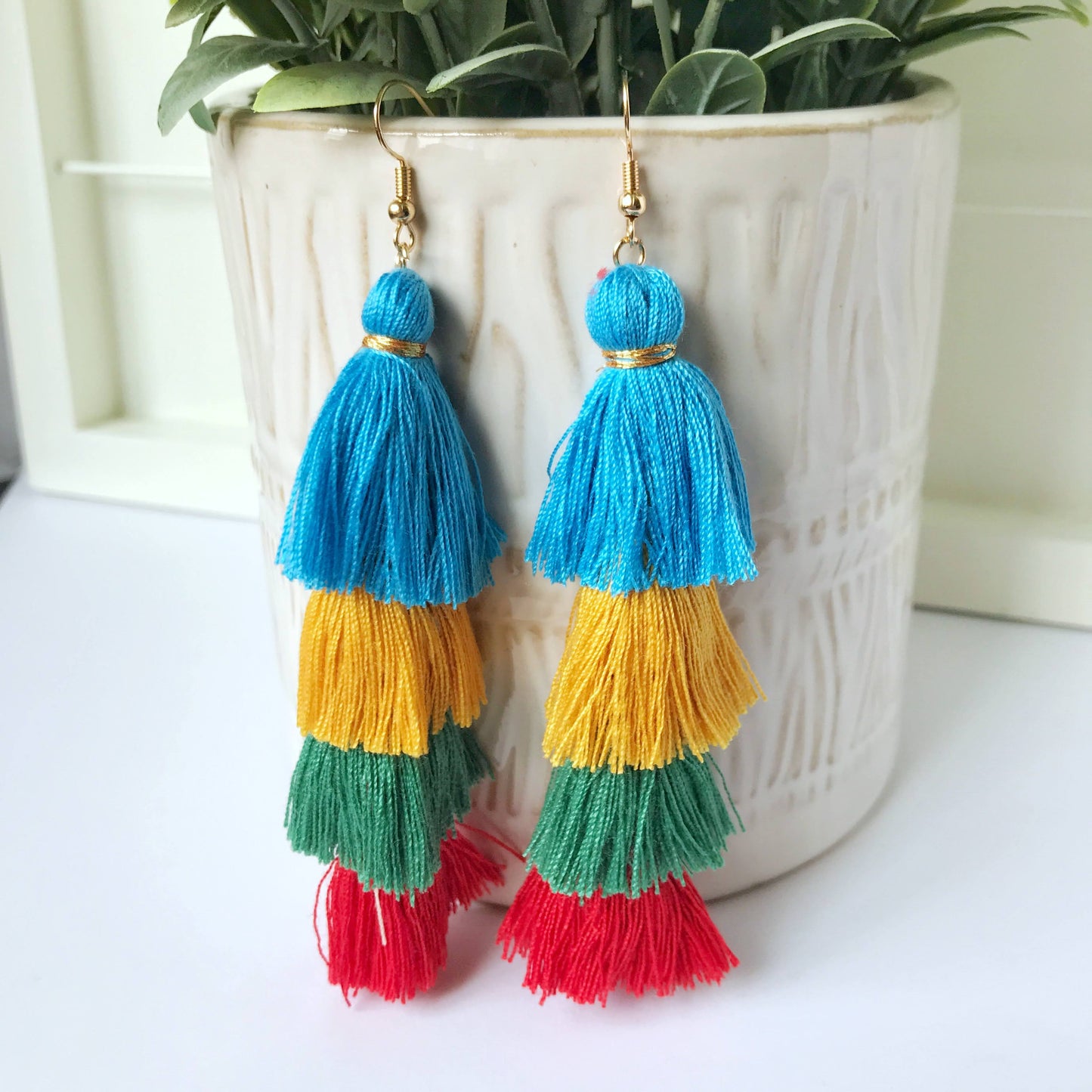 Jenna - Tassel Boho Earrings