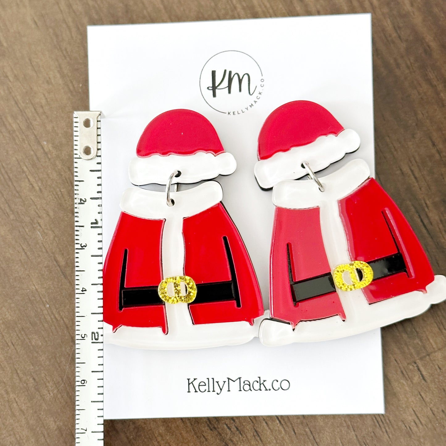 Festive Christmas Earrings -- Santa, Snowman, Christmas Tree