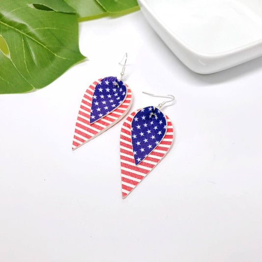 KellyMack.Co Felicity - Pointed drop Stars and Stripes