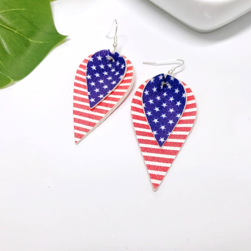 KellyMack.Co Felicity - Pointed drop Stars and Stripes