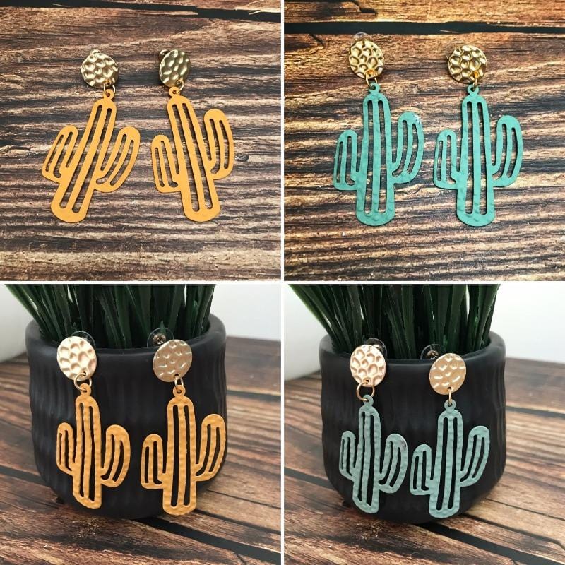 KellyMack.Co Prescott - Metal Cactus