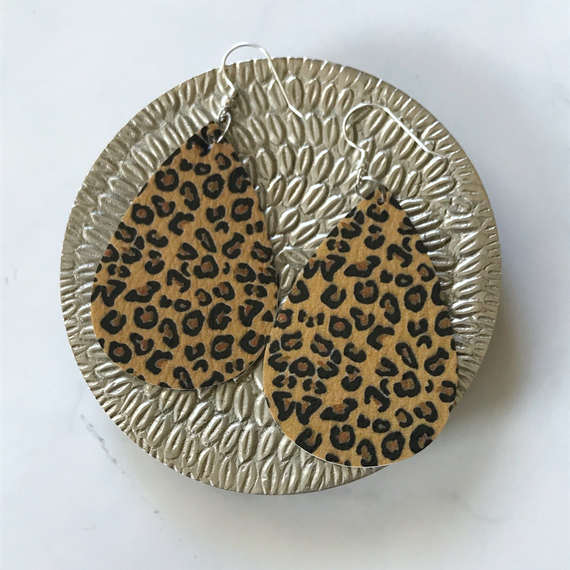 KellyMack.Co Sahara - Leopard Print Earrings