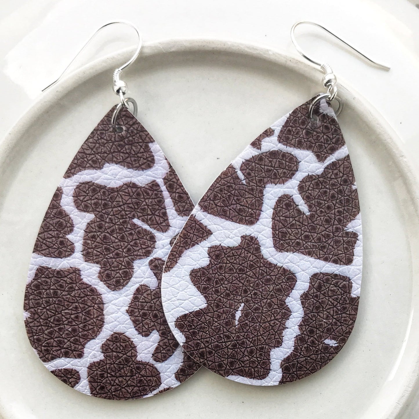 KellyMack.Co Savanna - Giraffe Print Earrings