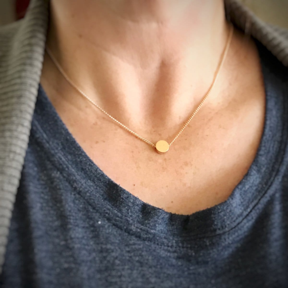 Simple on sale pendant necklace